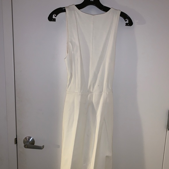 Wilfred Ecru Dress Wrap Style Dress - Picture 2 of 8